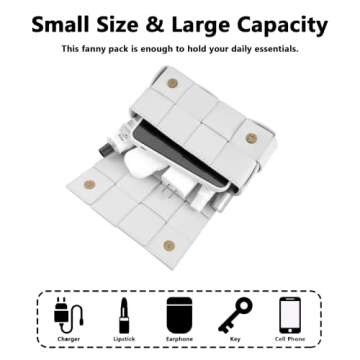 Woven Fanny Pack for Women - Stylish & Versatile Bag