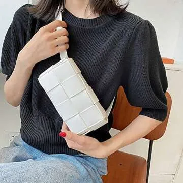 Woven Fanny Pack for Women - Stylish & Versatile Bag