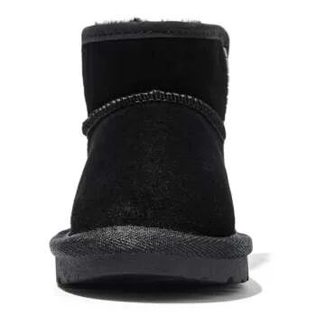 HOBIBEAR Toddler Winter Boots - Faux Fur Lined Comfort