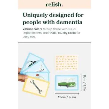 Relish Snap Card Game for Dementia Activities