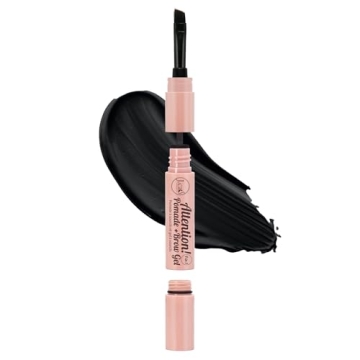 J.CAT BEAUTY 4 in 1 Pomade and Brow Gel, Ebony, Women's Makeup and Accessories