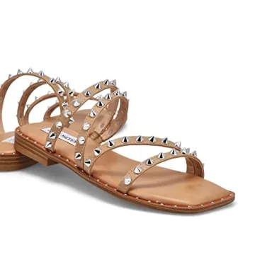 Steve Madden Women’s Stylish Skyler Flat Sandal