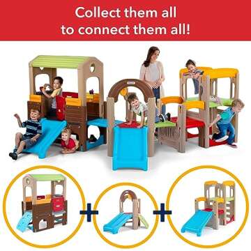 Simplay3 Young Explorers Discovery Playhouse - Indoor or Outdoor Clubhouse and Activity Playset for Toddlers and Kids, Made in USA