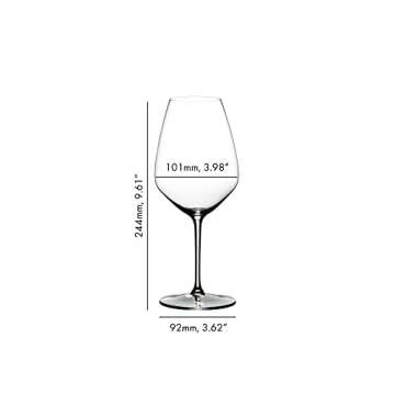 Riedel Extreme Shiraz Glass Set of 2 for New World Wines