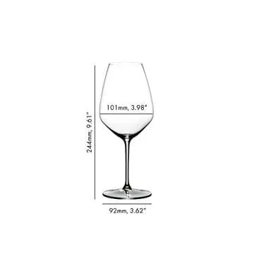Riedel Extreme Shiraz Glass Set of 2 for New World Wines