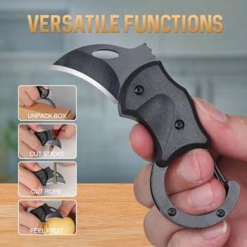Handy EDC Keychain Knife for Men - Perfect Gifts!