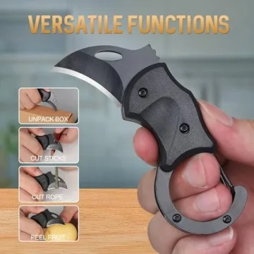 Handy EDC Keychain Knife for Men - Perfect Gifts!
