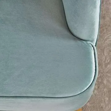 Christopher Knight Amaia Velvet Club Chair - Seafoam Blue