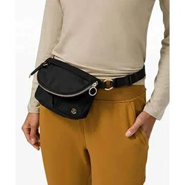 Lululemon All Night Festival Bag Micro (Black/Gold)