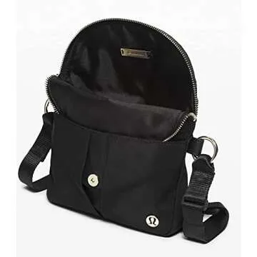 Lululemon All Night Festival Bag Micro (Black/Gold)