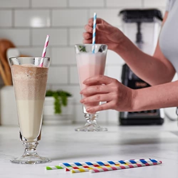 Vibrant Eco-Friendly Paper Straws - 200 Pack