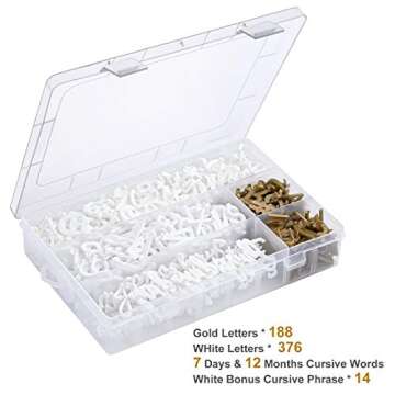 Double Sided Felt Letter Board with Rustic 10x10 Wood Frame,750 Precut Letters,Numbers, Extra Cursive Words, First Day of School Board, Baby Announcement Board Sign,Farmhouse Wall Decor Message Board