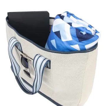 Brouk & Co The Capri Everyday Stripe Tote for Stylish Carrying