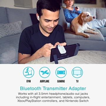 MEE audio Connect Air Wireless Transmitter for 2 AirPods