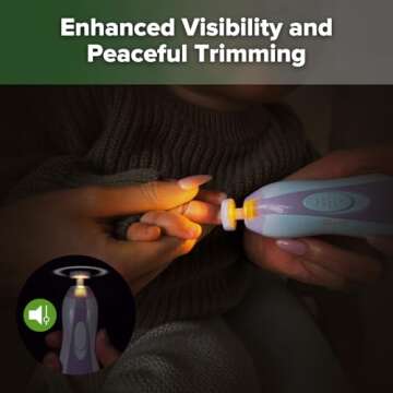 Haakaa Baby Nail Trimmer with LED Light - Safe for Babies