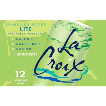 Refreshing LaCroix Sparkling Water, Lime, 12 Fl Oz