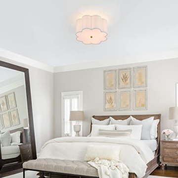 MhyTogn Flower-Shaped Ceiling Light & Sconce Set