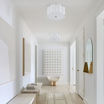 MhyTogn Flower-Shaped Ceiling Light & Sconce Set