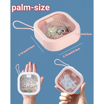 REVAXUP Portable Hair Tie Organizer Durable Multipurpose