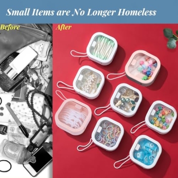 REVAXUP Portable Hair Tie Organizer Durable Multipurpose