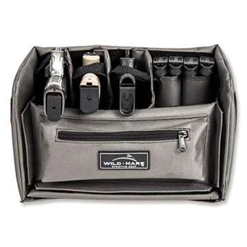 Wild Hare Shooting Gear 1-3 Pistol Organizer Case Kit - Customizable and Portable