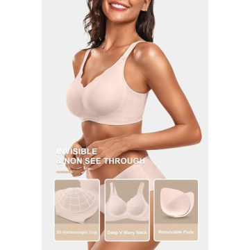 Seamless Wireless Comfort Bras for Women