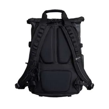 WANDRD PRVKE Lite - Photography Bag - Water Resistant Camera Backpack for Photographers - Anti-Theft Travel Bag with 14-Inch Laptop Sleeve and Fleece-Lined Pockets (Black)