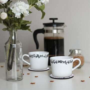 60PCS Sublimation Car Coasters for Personalized Gifts