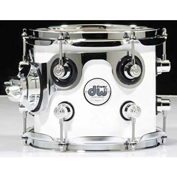 Drum Workshop Drum Set, Gloss Lacquer (DDLG2215WH)