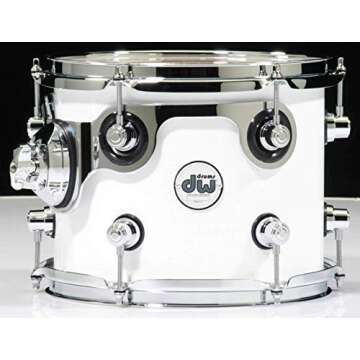 Drum Workshop Drum Set, Gloss Lacquer (DDLG2215WH)