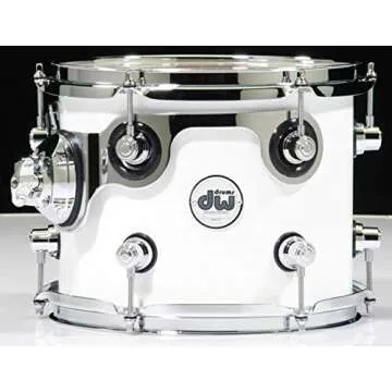 Drum Workshop Drum Set, Gloss Lacquer (DDLG2215WH)