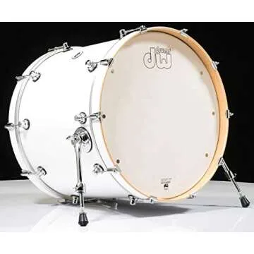Drum Workshop Drum Set, Gloss Lacquer (DDLG2215WH)