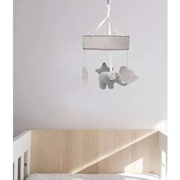 Kate & Milo Elephant Mobile, Gender-Neutral Sky Mobile for Baby Nursery, Baby Sleep Accessory, Gift ...