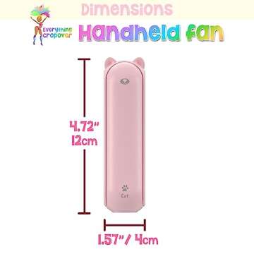 Everything CropOver Mini Fan with Phone Charger