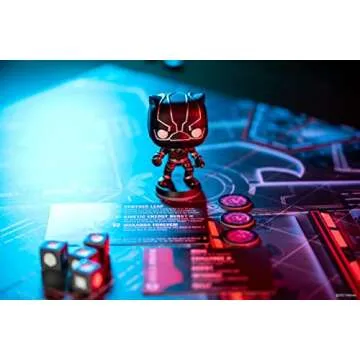 Funko Games Funkoverse: Marvel 100 4-Pack - Black Panther - Marvel Comics - Light Strategy Board Game for Children & Adults (Ages 10+) - 2-4 Players - Collectible Vinyl Figure - Gift Idea