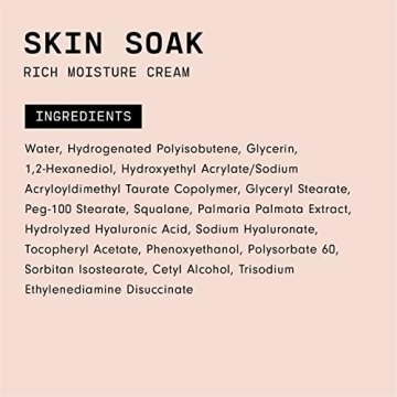 Versed Skin Soak Rich Moisture Cream - Vegan Hydrating Face Cream