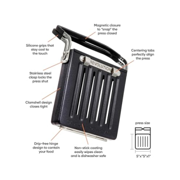 Revolutionary Toastie Press for Quesadillas & Grilled Sandwiches