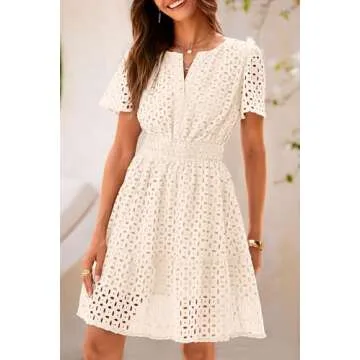 Elegant Summer Short Dress for Women - PRETTYGARDEN