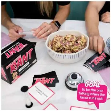 Spin Master One Minute Rant Game for Fun Conversations