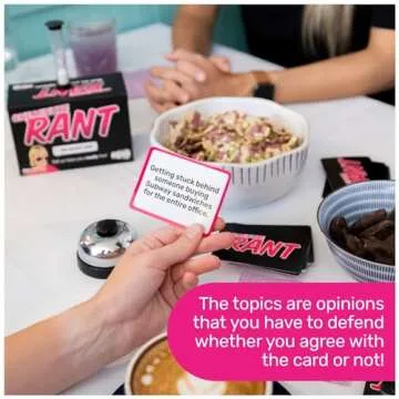 Spin Master One Minute Rant Game for Fun Conversations