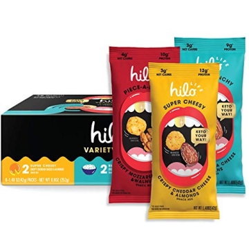 Hilo Life Keto Snack Mix Variety Pack - Delicious Low Carb Treats