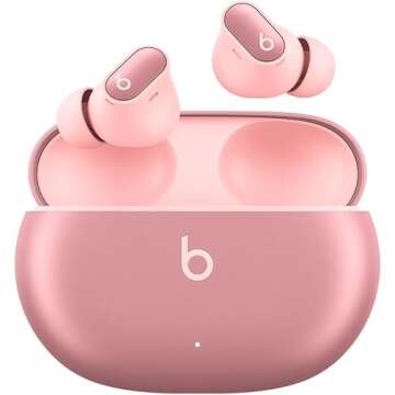 Beats Studio Buds Wireless Earbuds in Cosmic Pink