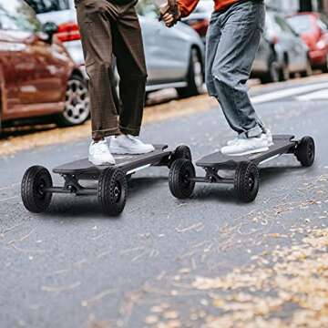 JKING Electric Skateboard Electric Longboard with Remote Control Skateboard,3300W Dual Brushless Motor,24 MPH Top Speed，18.6 Miles Range,4 Speed Adjustment，Max Load 330 Lbs，6 Months Warranty