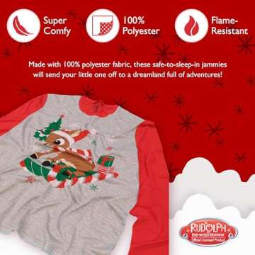 Rudolph the Red-Nosed Reindeer Family Sleep, FAM_Snow What Fun, S