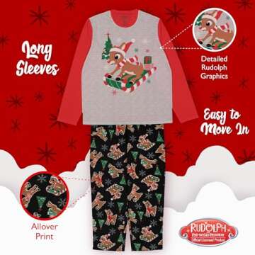 Rudolph the Red-Nosed Reindeer Family Sleep, FAM_Snow What Fun, S