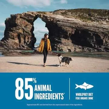 ORIJEN Six Fish Dry Dog Food, Grain Free and Chicken Free Dog Food, Fresh or Raw Ingredients, 23.5lb