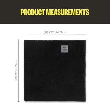 Turtle Fur - Double-Layer Neck Warmer, Chelonia 150 Fleece, Black