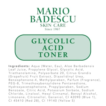 Mario Badescu Glycolic Acid Toner for Radiant Skin
