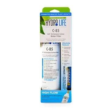 Camco Hydro Life Inline Water Filter for Hydroponics