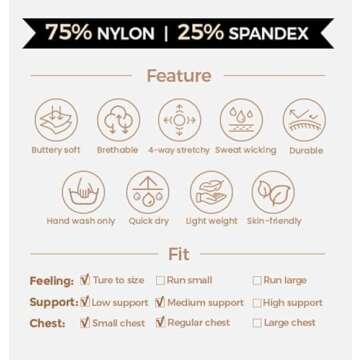 Aoxjox Women's Workout Sports Bras Fitness Backless Padded Taylor Scrunch Halter Bra Yoga Crop Tank Top (Fudge Coffee, Small)